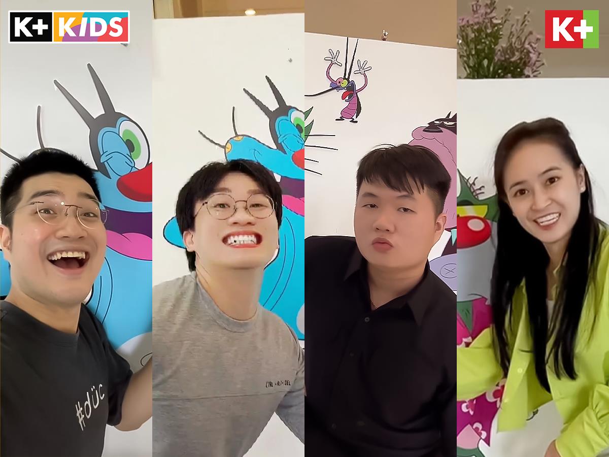 Bất ngờ phát hiện 4 hot TikTokers Việt “đột nhập” vào xưởng vẽ Oggy Và Những Chú Gián Tinh Nghịch - Ảnh 1.