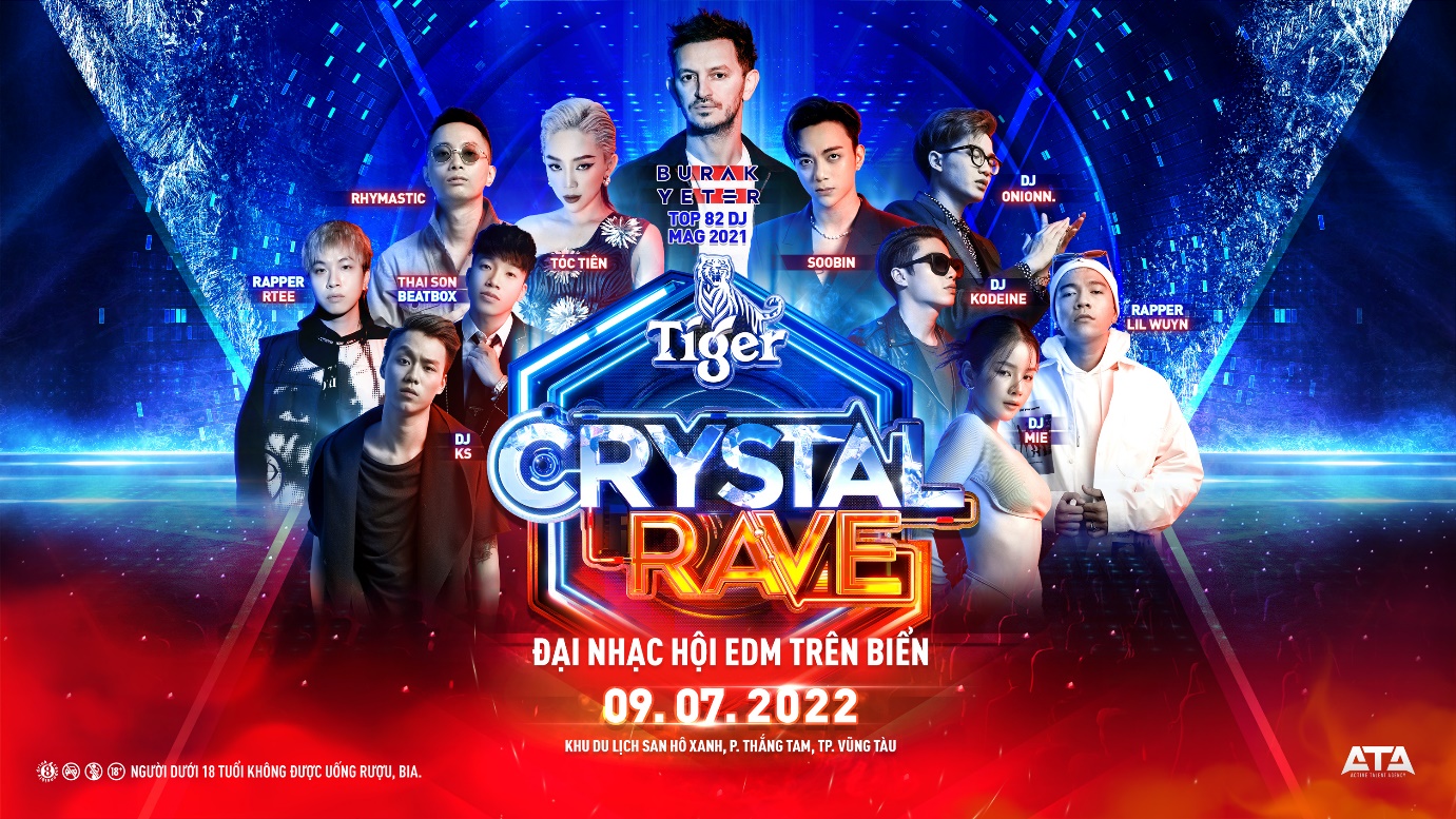 Đại nhạc hội EDM Crystal Rave hé lộ dàn line-up “khủng với top DJ thế giới - Ảnh 7.