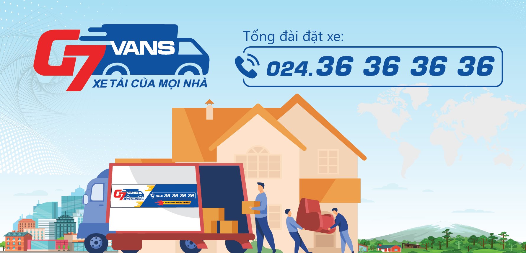 G7 Vans – Dịch vụ vận tải hàng hóa giá rẻ - Ảnh 1.