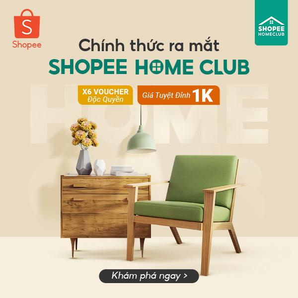 Shopee Home Club chính thức ra mắt, hội “nghiện nhà” chớp ngay cơ hội săn ưu đãi khủng - Ảnh 1.
