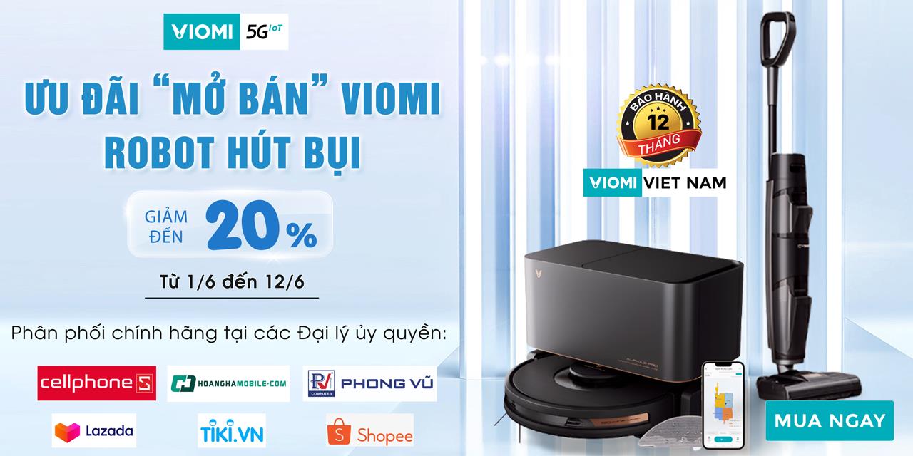 Phuong Linh JSC officially distributes Viomi vacuum cleaners and robot vacuum cleaners in Vietnam - Photo 9.