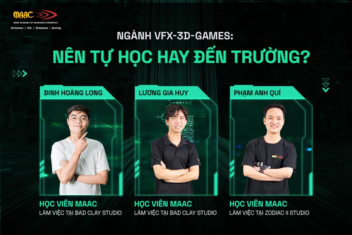 Ngành VFX-3D-GAMES: Nên tự học hay đến trường? - Ảnh 1. Ngành VFX-3D-GAMES: Nên tự học hay đến trường? - Ảnh 1.