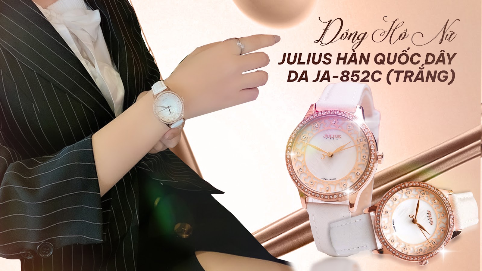 Mỗi ngày một phong cách với đồng hồ nữ Julius sale đồng giá 699k siêu chất - Ảnh 2.
