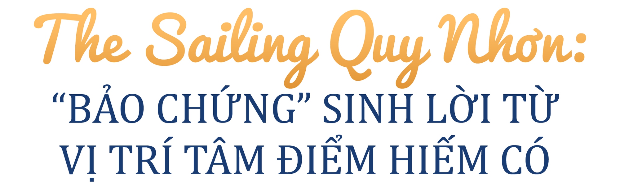 The Sailing Quy Nhơn - Dự án được giới đầu tư săn đón bậc nhất Bình Định - Ảnh 3.