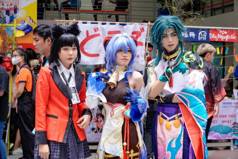 Dàn cosplayer “lên đồ” hút hồn tại Lễ hội Văn hóa Nhật Bản “VJIT Matsuri 2022” - Ảnh 2.