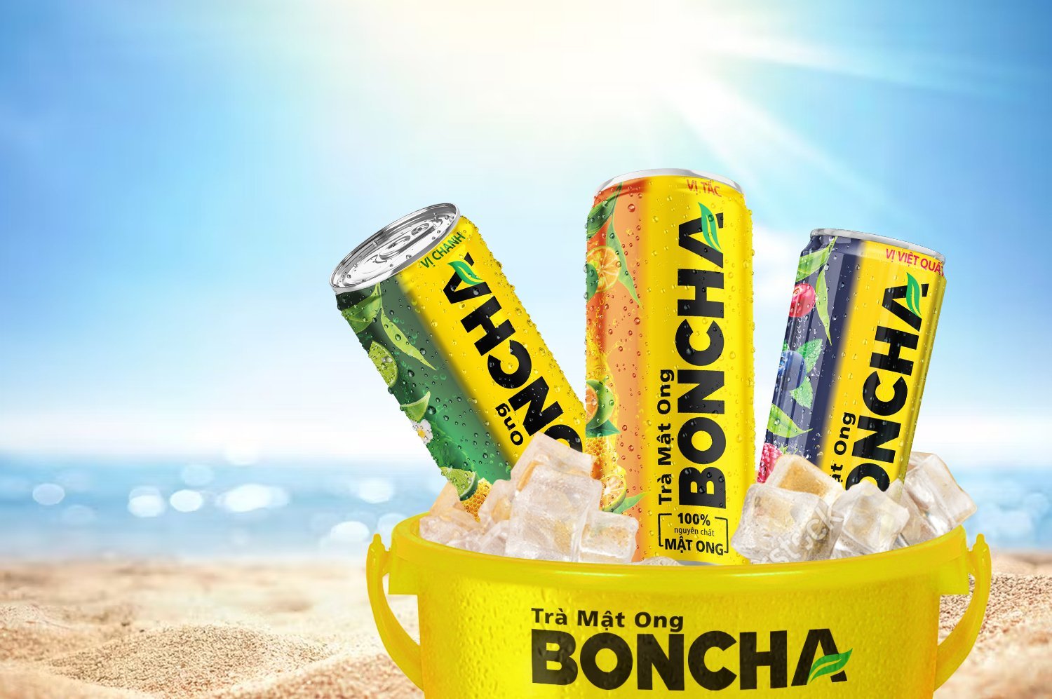 Phoncha Cơn lốc thanh mát từ trà mật ong BONCHA khuấy động mùa hè tưng bừng