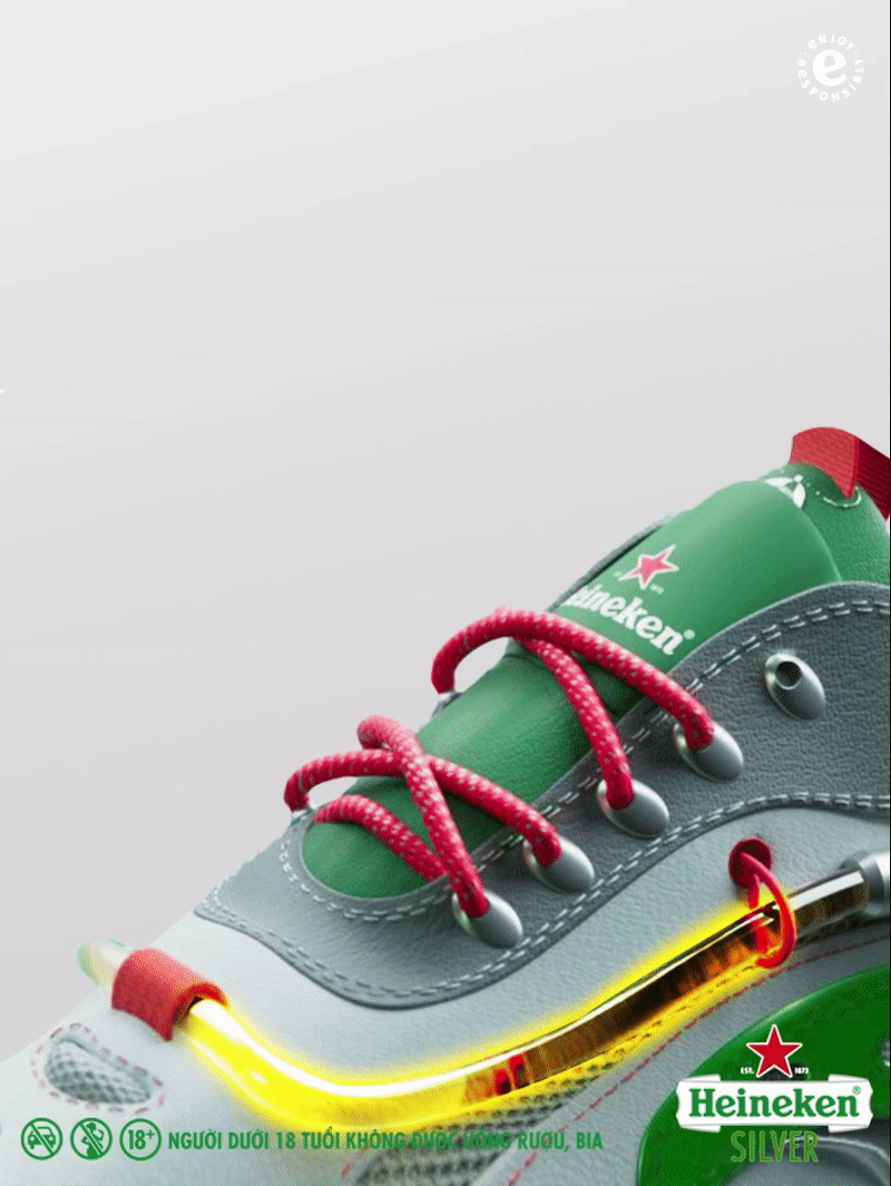 Choáng ngợp trước đôi giày độc quyền từ “cú bắt tay” của Heineken Silver X The Shoe Surgeon - Ảnh 7.