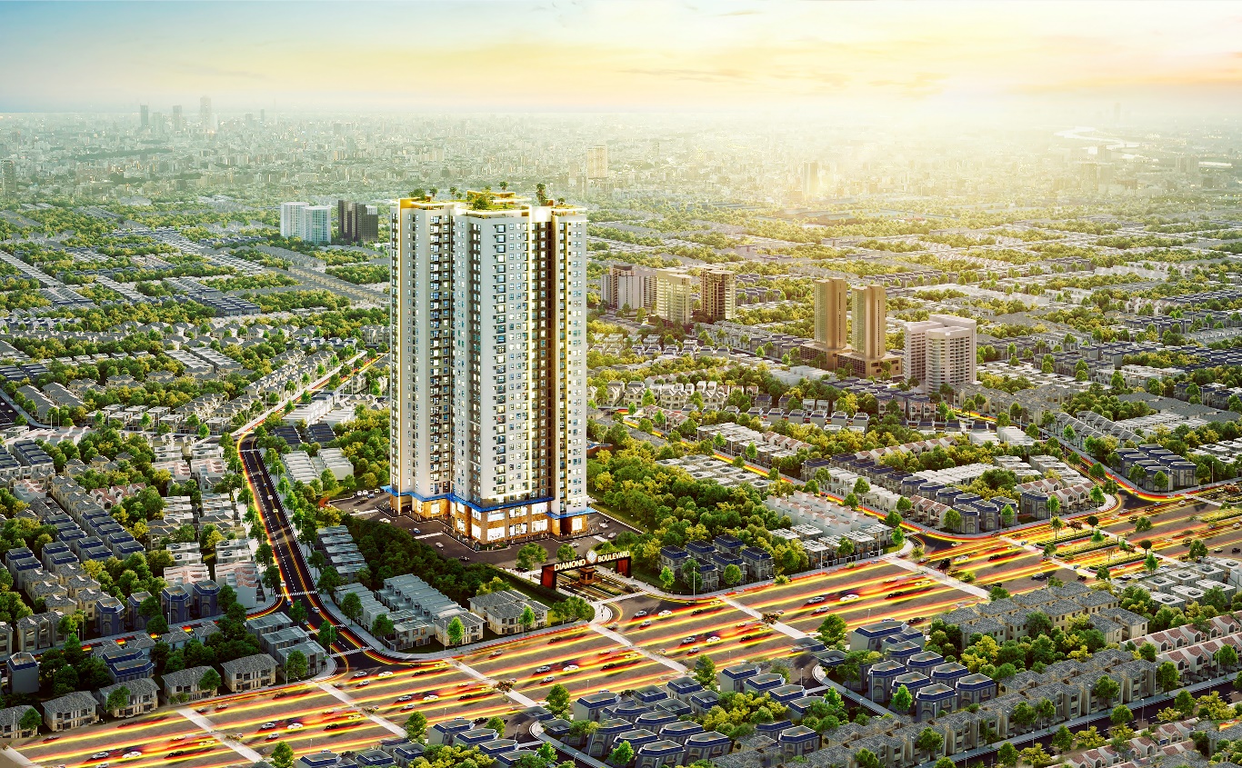 Diamond Boulevard - Căn hộ mặt tiền tại cửa ngõ thành phố - Ảnh 1.