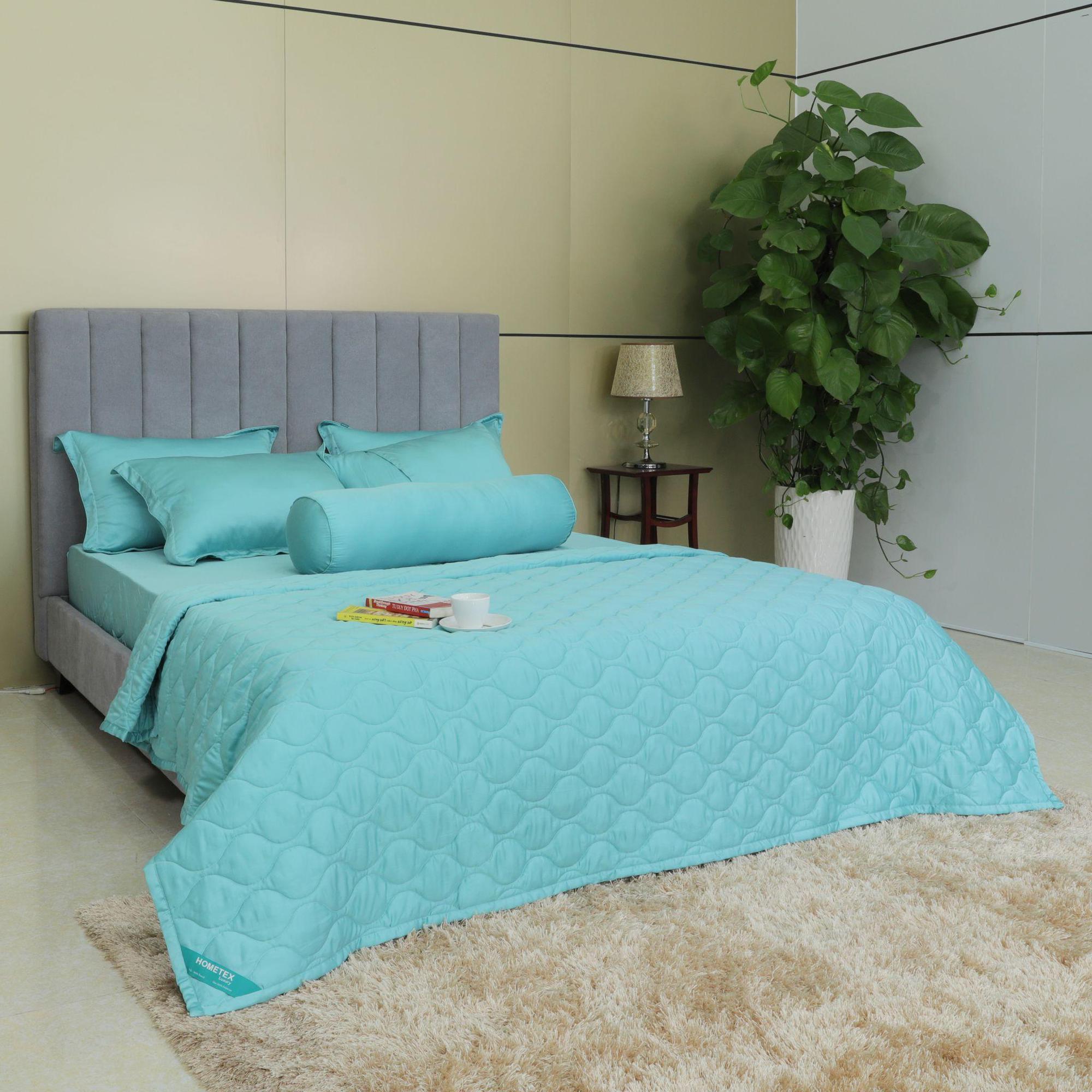 F5 giường ngủ mùa hè với những bộ chăn ga gối từ vải tencel mát lịm - Ảnh 4. F5 giường ngủ mùa hè với những bộ chăn ga gối từ vải tencel mát lịm - Ảnh 4.