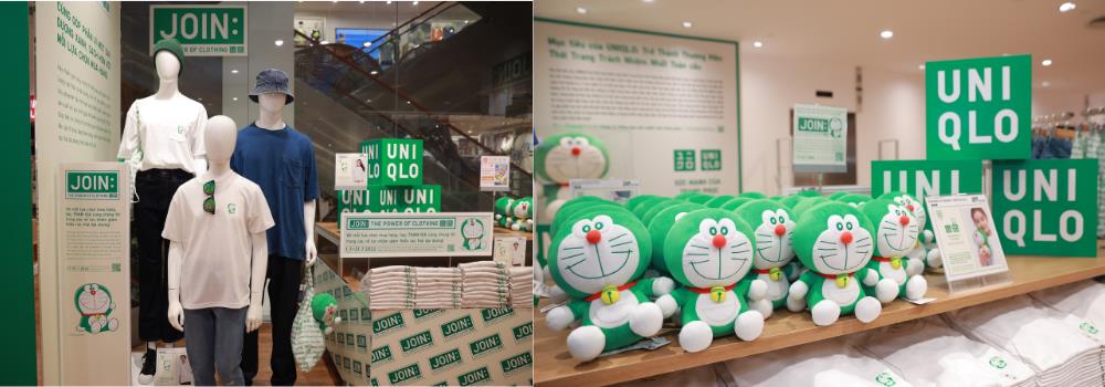 Uniqlo ra mắt bộ sưu tập Doraemon xanh lá 100% từ chất liệu tái chế, thông điệp phát triển bền vững chưa bao giờ gần gũi đến thế! - Ảnh 3.