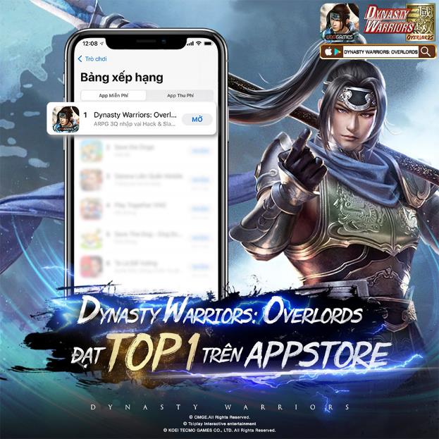 Dynasty Warriors: Overlords Top 1 BXH App Store, game thủ rộn ràng khoe “nhân phẩm” ngay ngày đầu ra mắt - Ảnh 5.