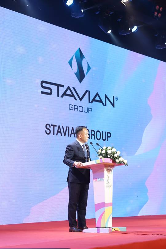 Tập đoàn Stavian đạt giải thưởng nơi làm việc tốt nhất Châu Á - Ảnh 1.