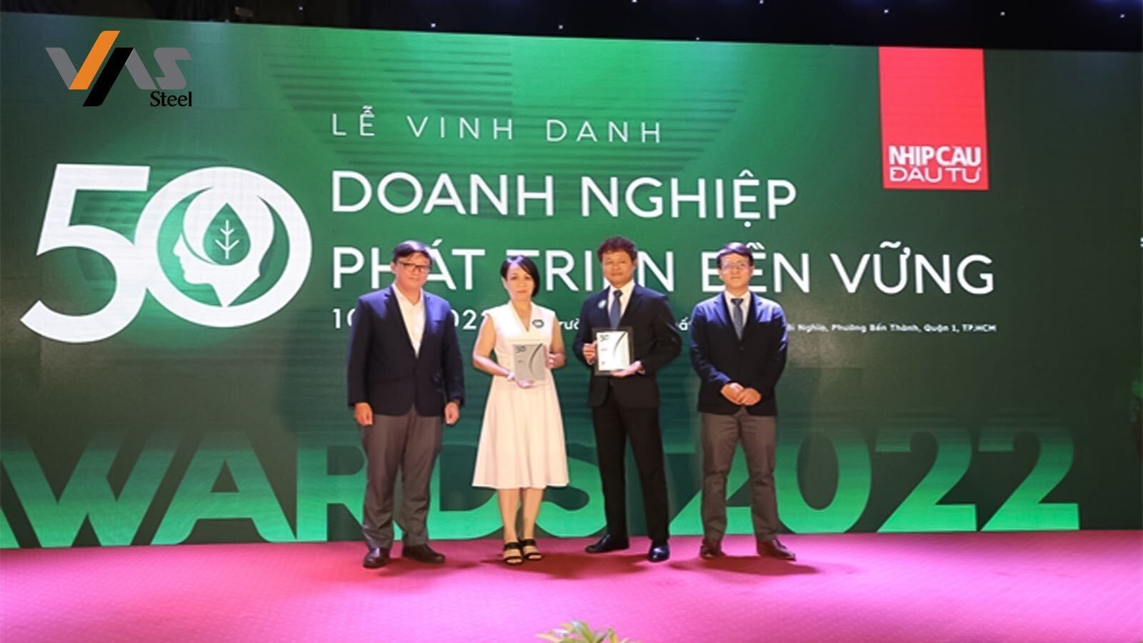 Tập đoàn VAS lọt Top 50 doanh nghiệp phát triển bền vững tiêu biểu 2022 - Ảnh 1. Tập đoàn VAS lọt Top 50 doanh nghiệp phát triển bền vững tiêu biểu 2022 - Ảnh 1.