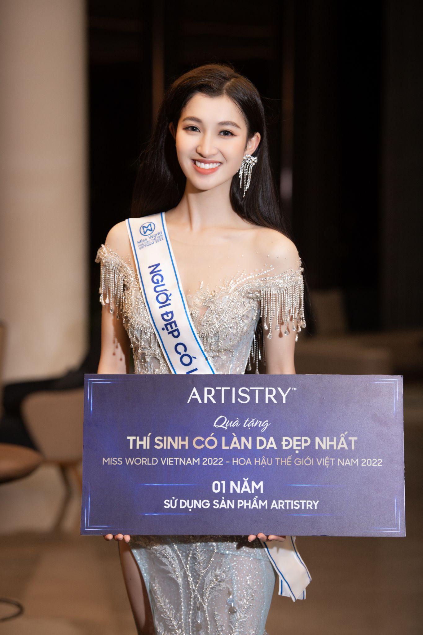 Hành trình mỹ phẩm thuần chay Artistry nâng niu làn da Hoa hậu cùng Top 3 Miss World Vietnam 2022 - Ảnh 3.
