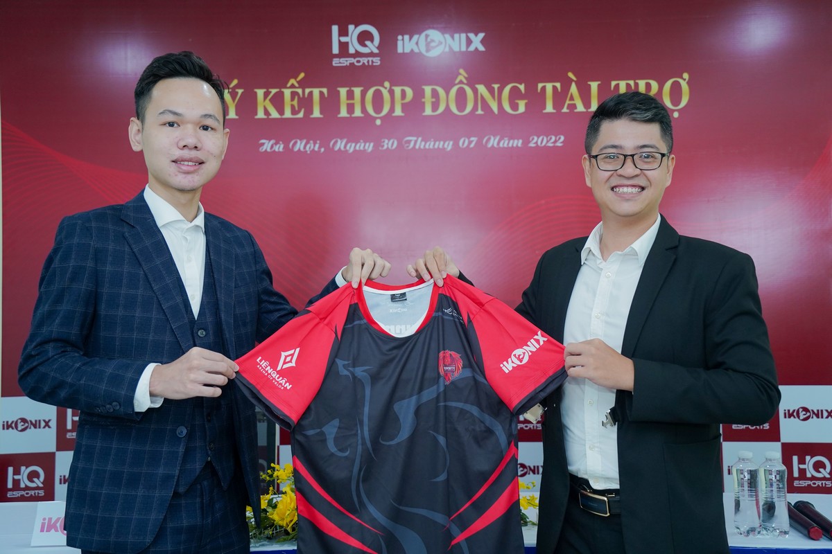 iKonix bắt tay HQ Esports xã hội hóa thể thao điện tử - Ảnh 2. iKonix bắt tay HQ Esports xã hội hóa thể thao điện tử - Ảnh 2.