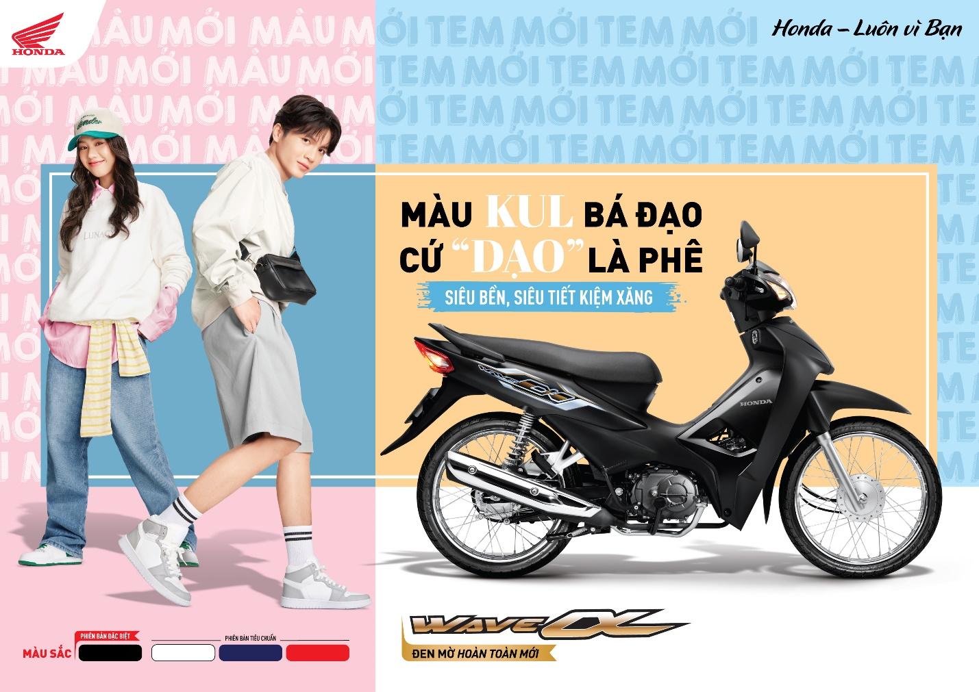 Honda Việt Nam giới thiệu Wave Alpha phiên bản 2023 - Ảnh 1.