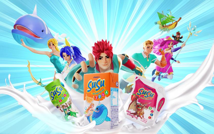 Khán giả nhí yêu thích pha nạp năng lượng của đội vệ binh SuSu - Ảnh 1.