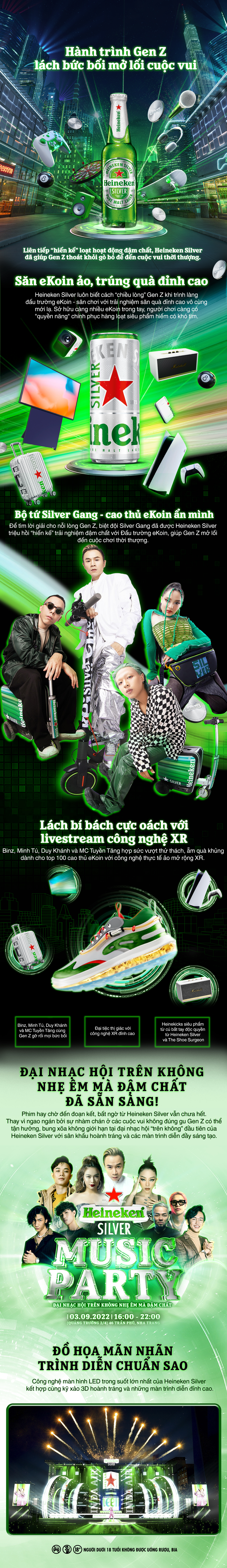 Hành trình Gen Z mở lối cuộc vui cùng Heineken Silver - Ảnh 1.