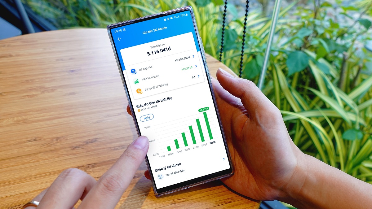 Tài Khoản Tích Lũy trên ZaloPay áp dụng tỷ suất sinh lời mới - Ảnh 1.