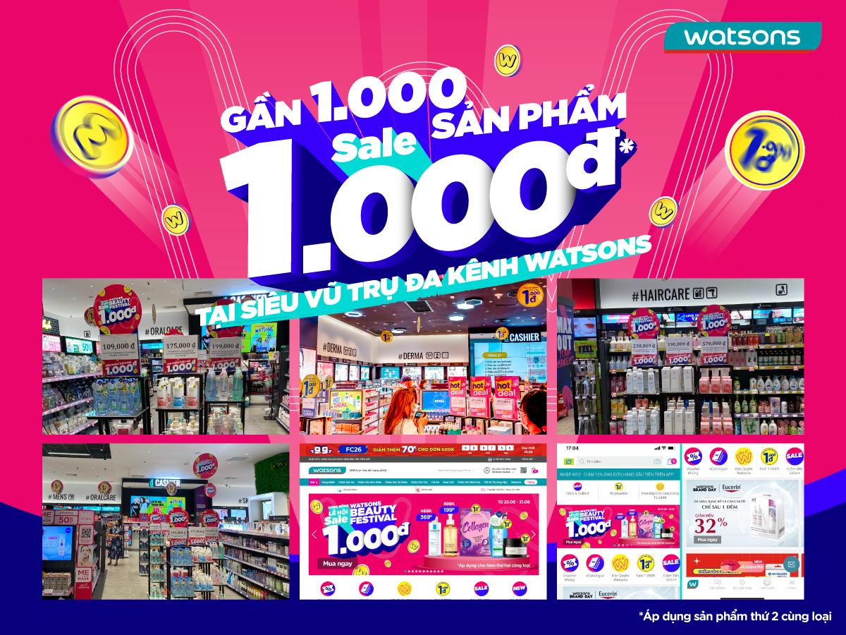 Tháng 9 này có hẹn cùng Lễ hội làm đẹp tại Watsons: Cơ hội cuối cùng “săn sale” 1.000Đ - Ảnh 5.