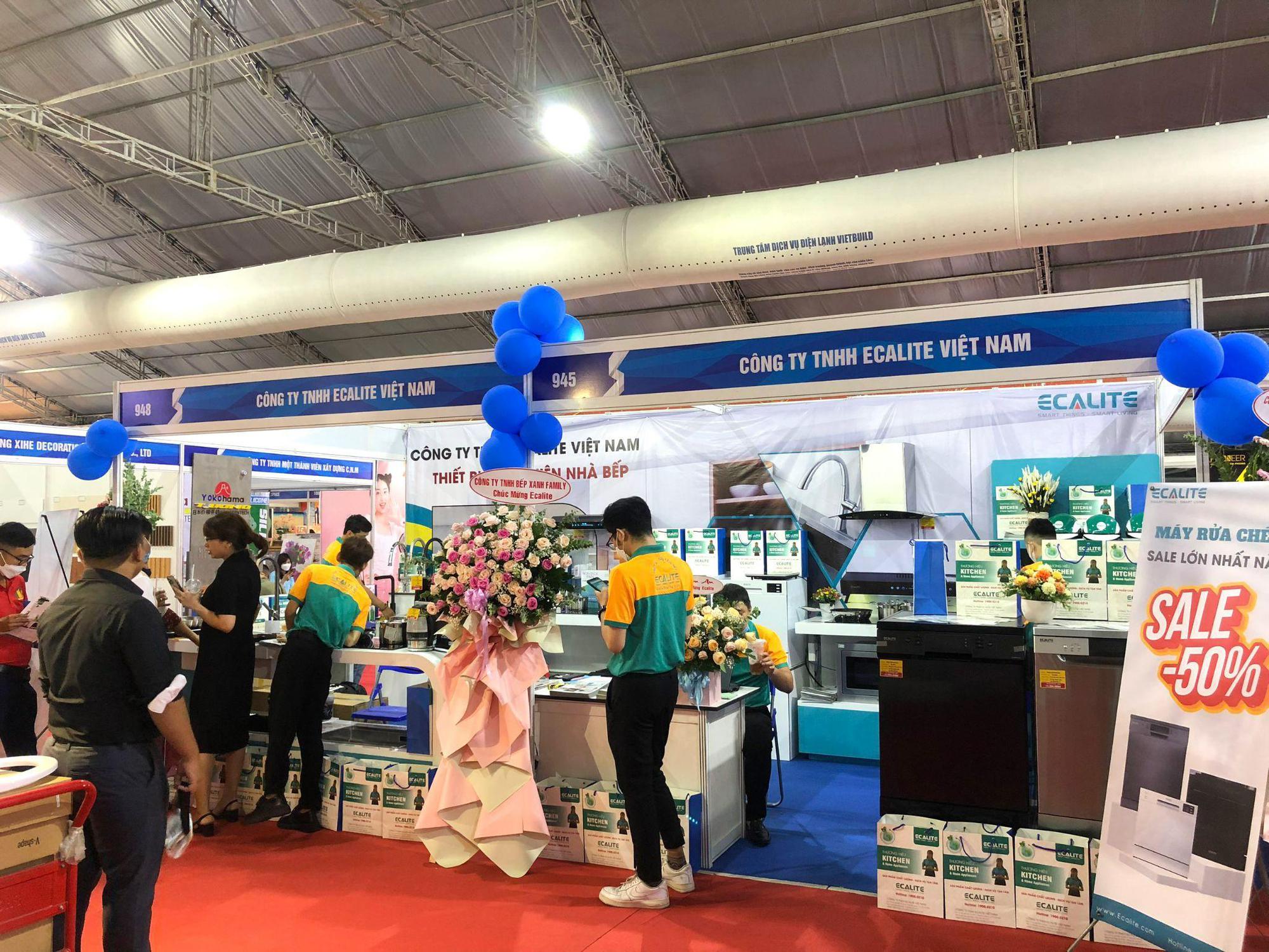 Trải nghiệm không gian bếp hiện đại và tiện nghi của Ecalite tại triển lãm Vietbuild - Ảnh 2.