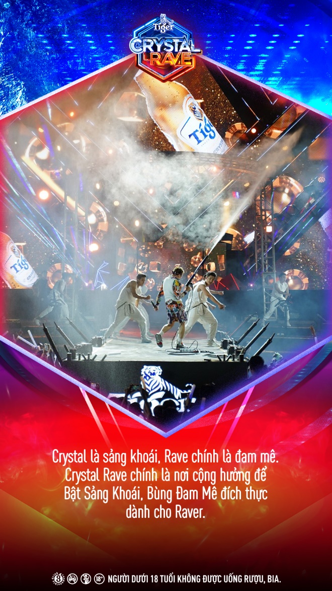 Tiger Crystal Rave - chuỗi đại tiệc EDM “bật sảng khoái, bùng đam mê” đúng nghĩa cho raver toàn quốc - Ảnh 2.