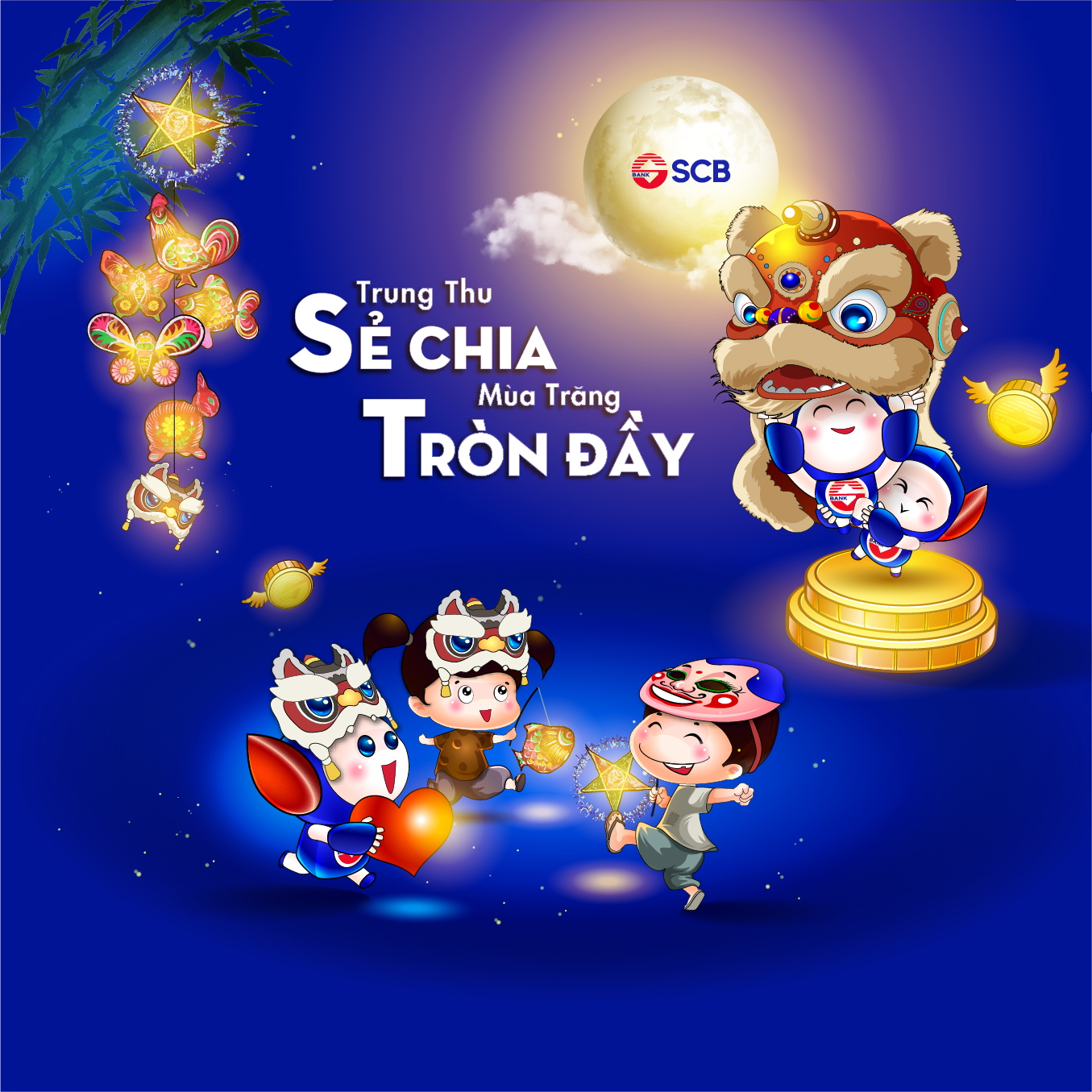 Cùng SCB đón Trung thu sẻ chia - Mùa trăng tròn đầy - Ảnh 2.