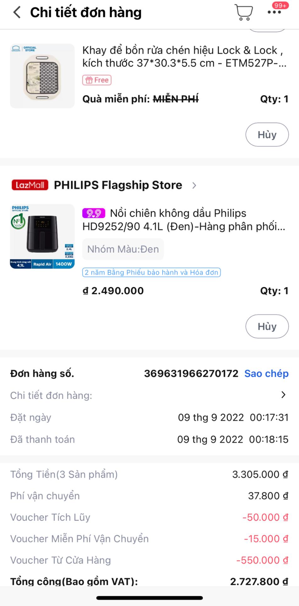 The online community competes with each other to show off their sales achievements of 9.9, there is a discount of 5 million VND, go to Lazada to close the order right away!  - Photo 1.