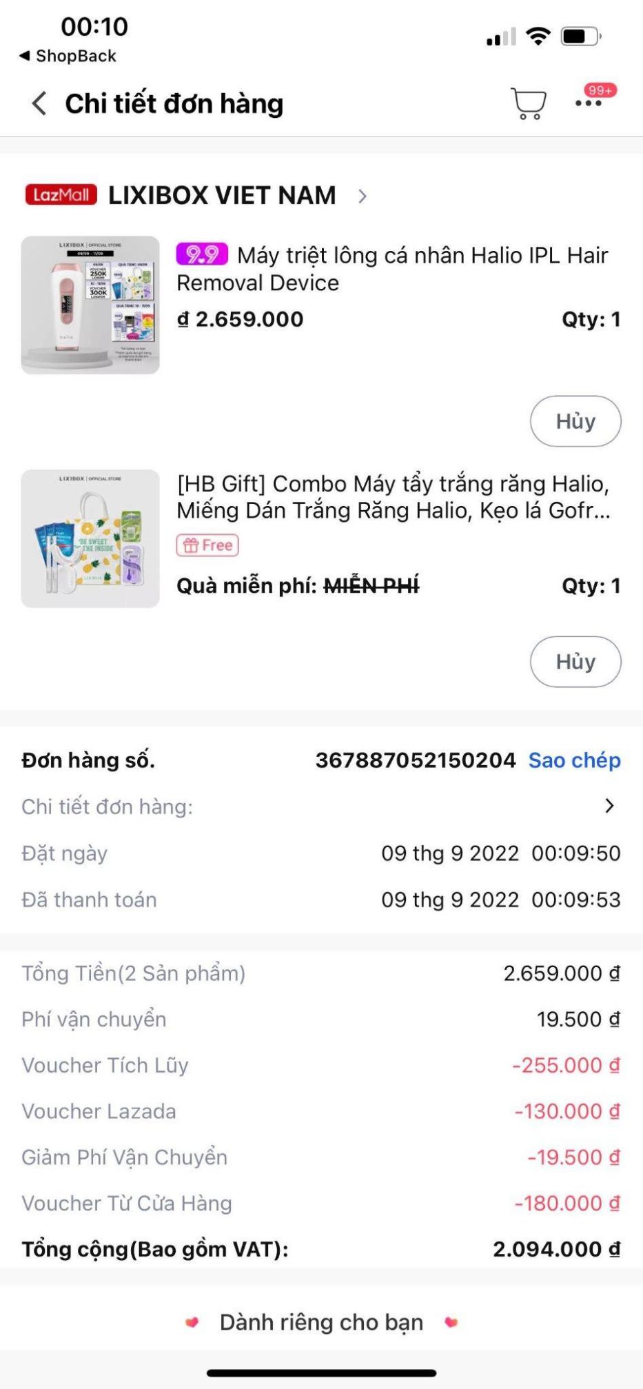 Cộng đồng mạng thi nhau khoe chiến tích săn sale 9.9, có đơn giảm hẳn 5 triệu đồng, vào Lazada chốt đơn ngay còn kịp! - Ảnh 2.