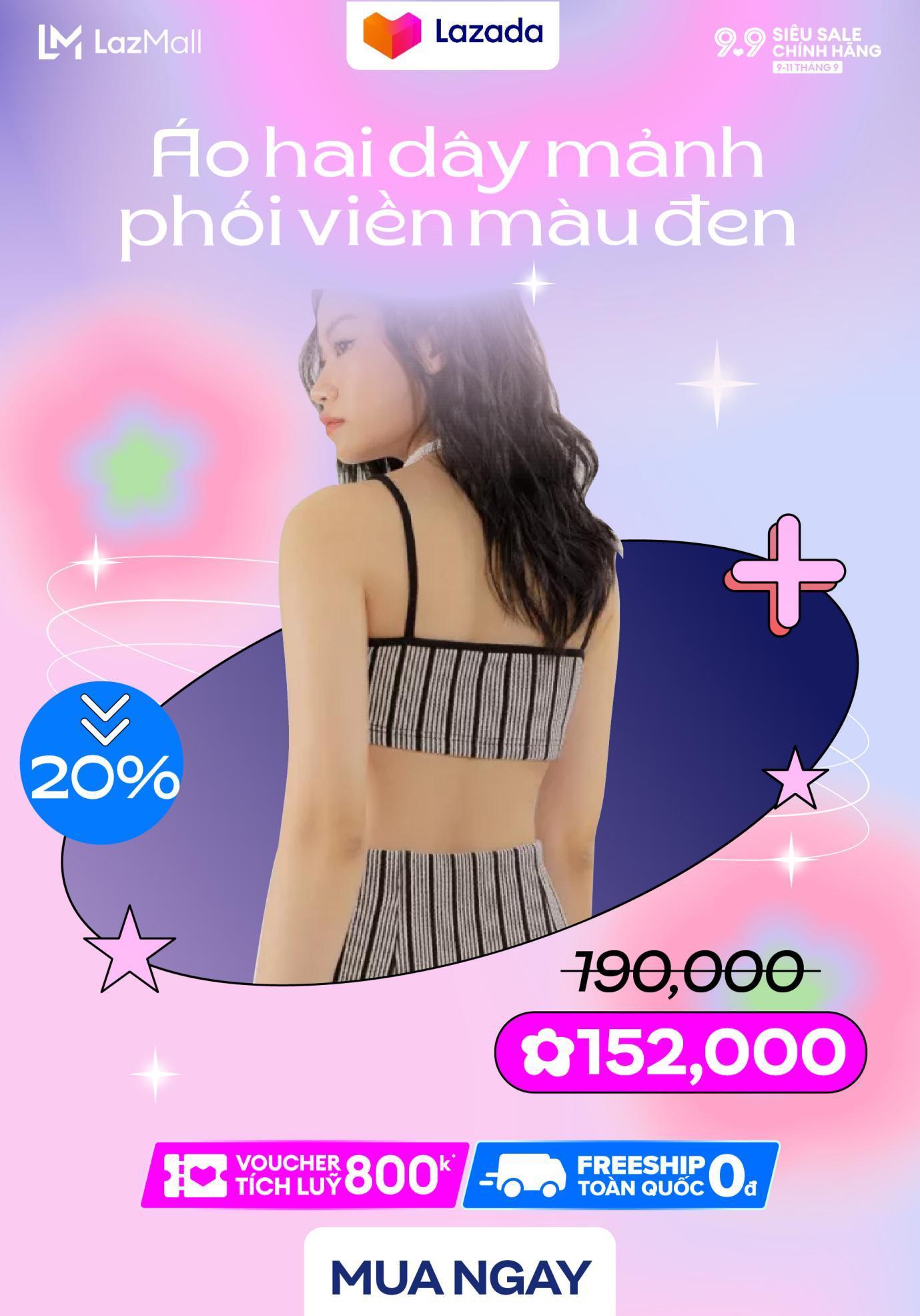 Bõ công săn mã giảm giá 9.9, nàng chốt ngay loạt đồ phong cách Y2K giá tốt duy nhất 11/9 trên Lazada! - Ảnh 1.