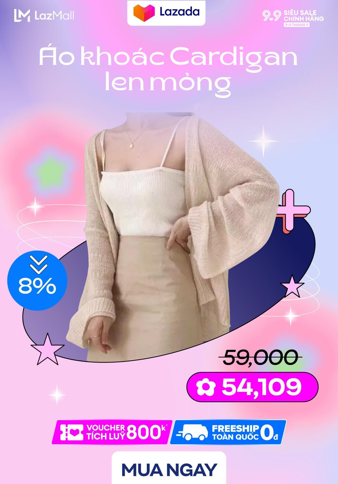 Bõ công săn mã giảm giá 9.9, nàng chốt ngay loạt đồ phong cách Y2K giá tốt duy nhất 11/9 trên Lazada! - Ảnh 7.