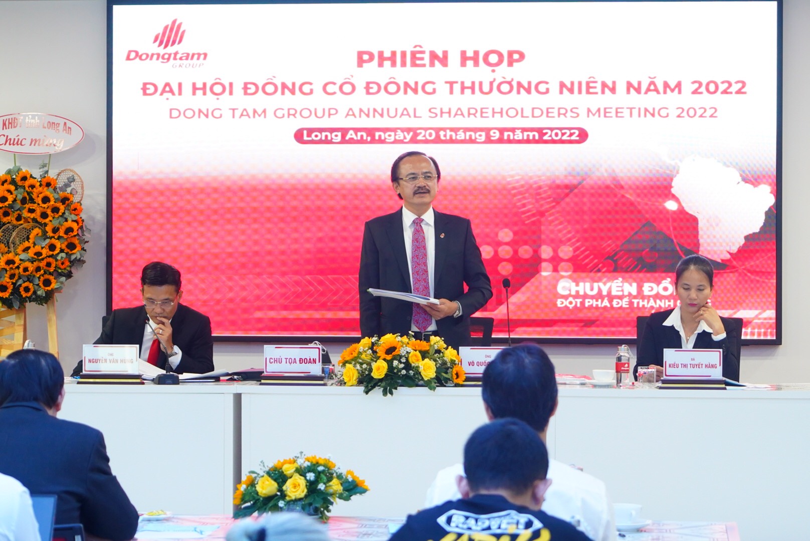 CTCP Đồng Tâm tổ chức Phiên họp Đại hội cổ đông thường niên năm 2022 - Ảnh 2.