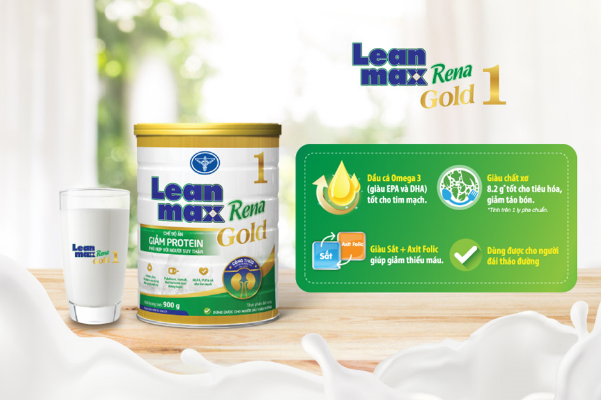 Sữa Leanmax Rena Gold 1 – Dinh dưỡng phù hợp cho người suy giảm chức năng thận - Ảnh 2.