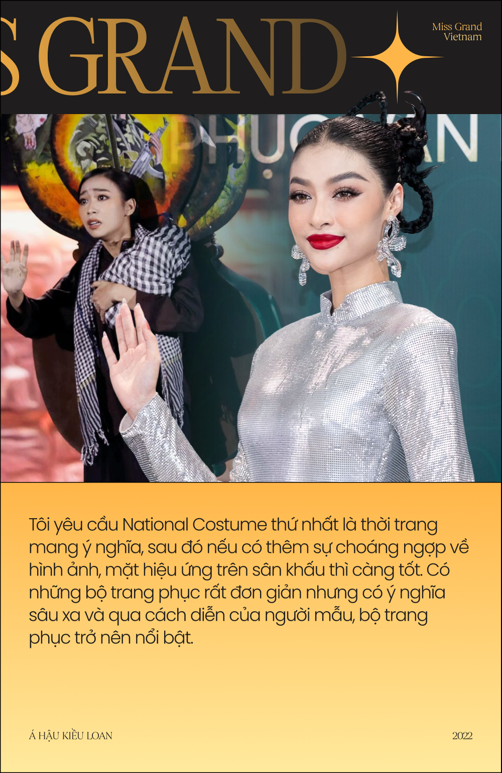 BGK Miss Grand Vietnam nói gì về quan điểm Trang phục Văn hóa dân tộc thiếu tính thời trang? - Ảnh 4.