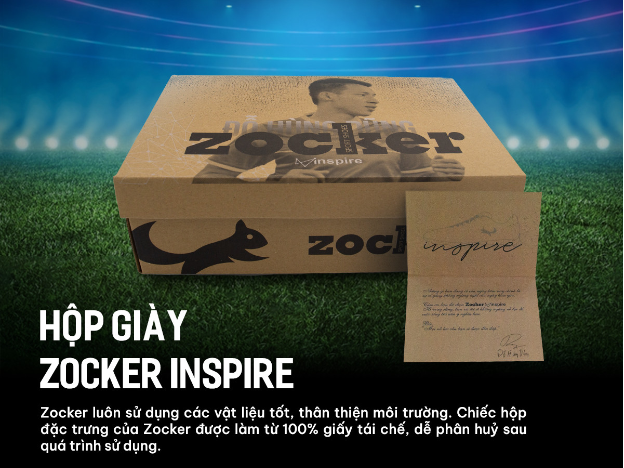 Ra mắt siêu phẩm giày đá bóng mới Zocker Inspire x Đỗ Hùng Dũng - Ảnh 2.