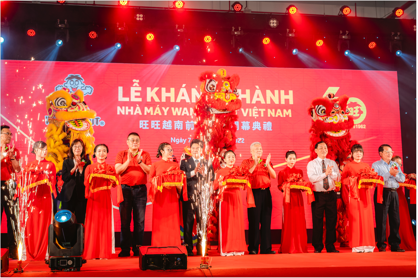 Nhà máy của ‘vua bánh gạo’ Đài Loan (Trung Quốc) khánh thành tại Tiền Giang - Ảnh 1.