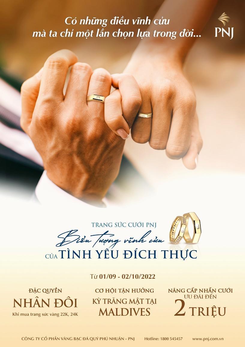 Nữ trang cưới vào mùa - Ảnh 2.