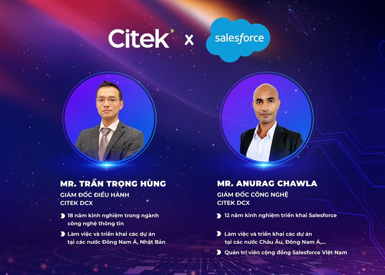 Citek chính thức trở thành Đối tác của Salesforce - Ảnh 1. Citek chính thức trở thành Đối tác của Salesforce - Ảnh 1.