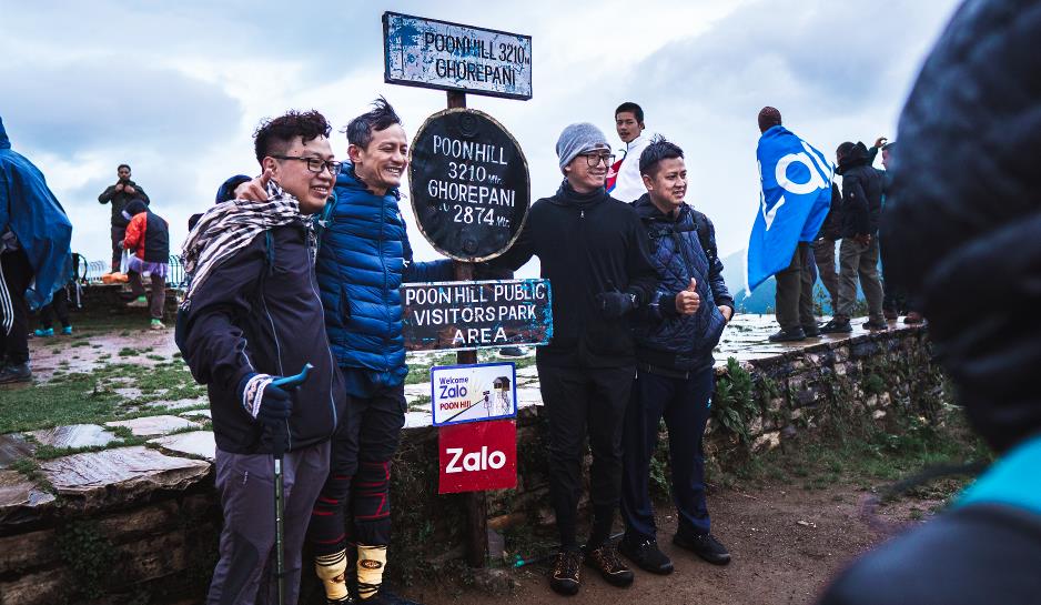 Zalo group leo núi mừng sinh nhật tại Nepal - Ảnh 5.