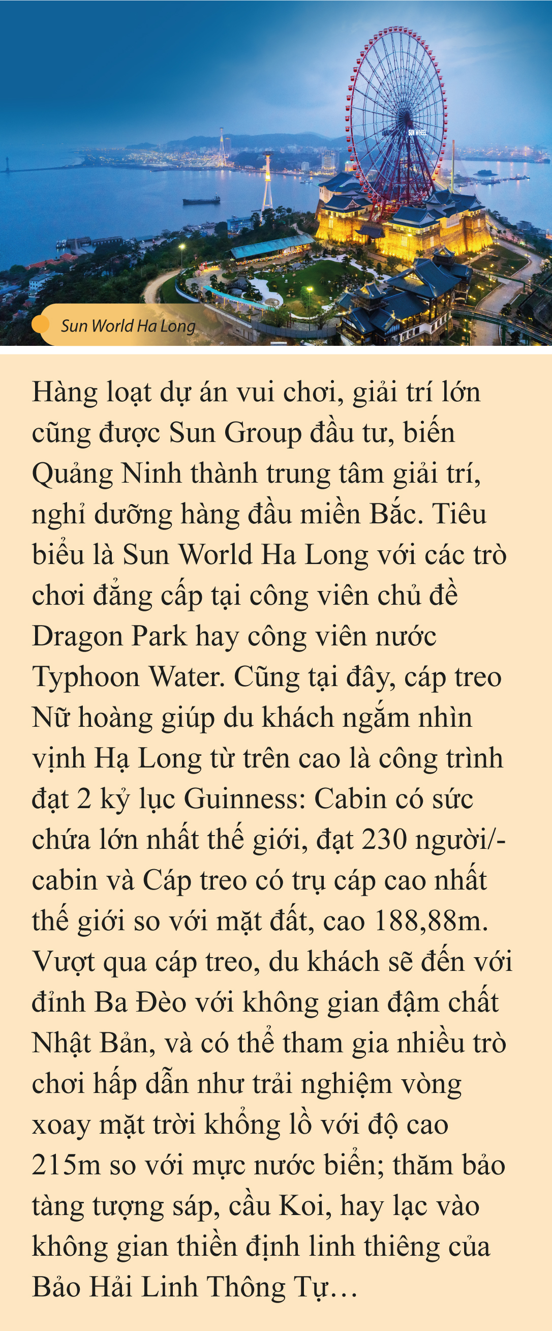 Từ những vùng đất hoang vu trở thành kỳ quan thế giới mới