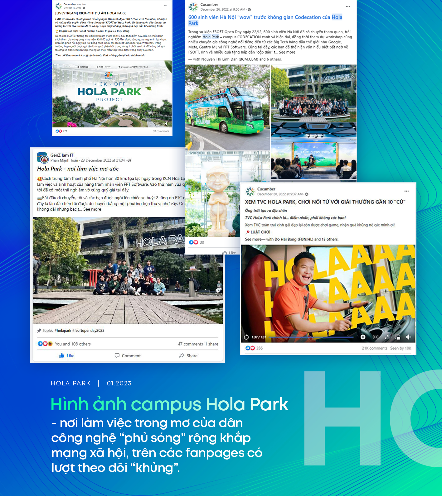 “Hola Park” - chiến dịch khẳng định vị trí FPT Software tiên phong xây dựng campus xanh, siêu tiện ích - Ảnh 4.