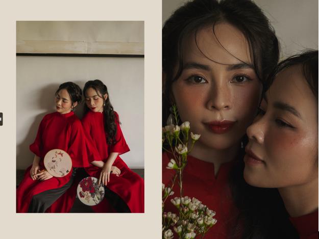 Hành trình 7 năm cùng với niềm đam mê áo dài Việt của hai cô gái trẻ - Ảnh 1.