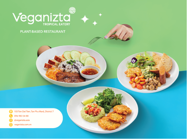 Veganizta - Nhà hàng thuần chay hiện đại cho giới trẻ Việt Nam - Ảnh 1.