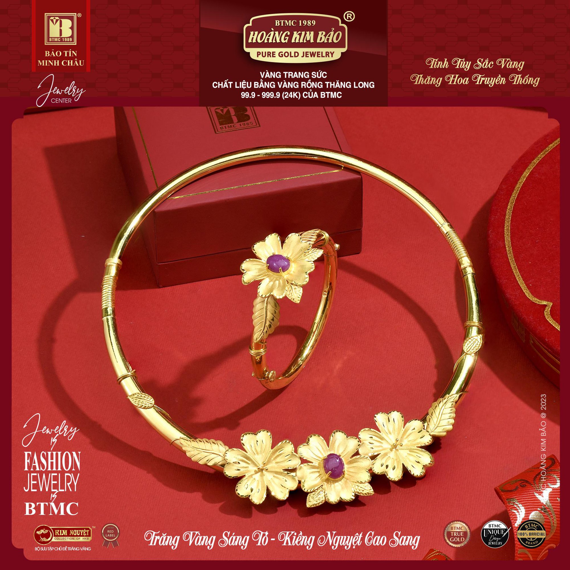 Tận hưởng cơ hội “mua trang sức cưới vàng trúng quà sang” đợt 2 từ Bảo Tín Minh Châu - Ảnh 2.
