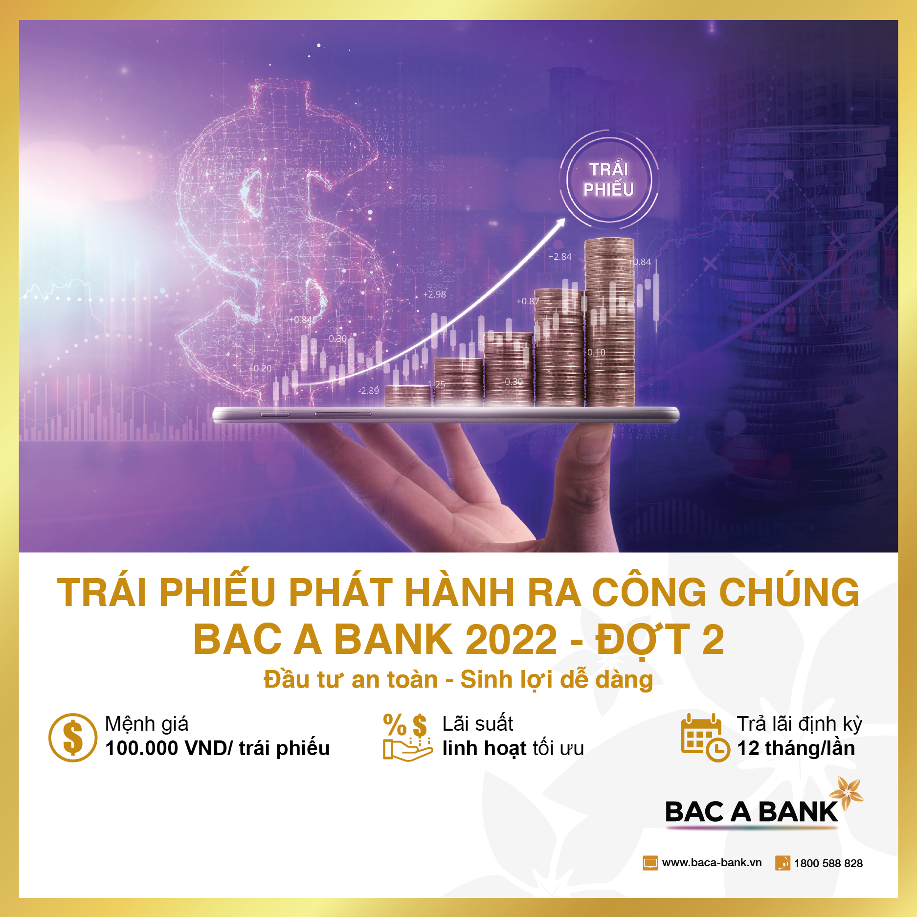 BAC A BANK tiếp tục chào bán hơn 25 triệu trái phiếu đợt 2 - Ảnh 1.