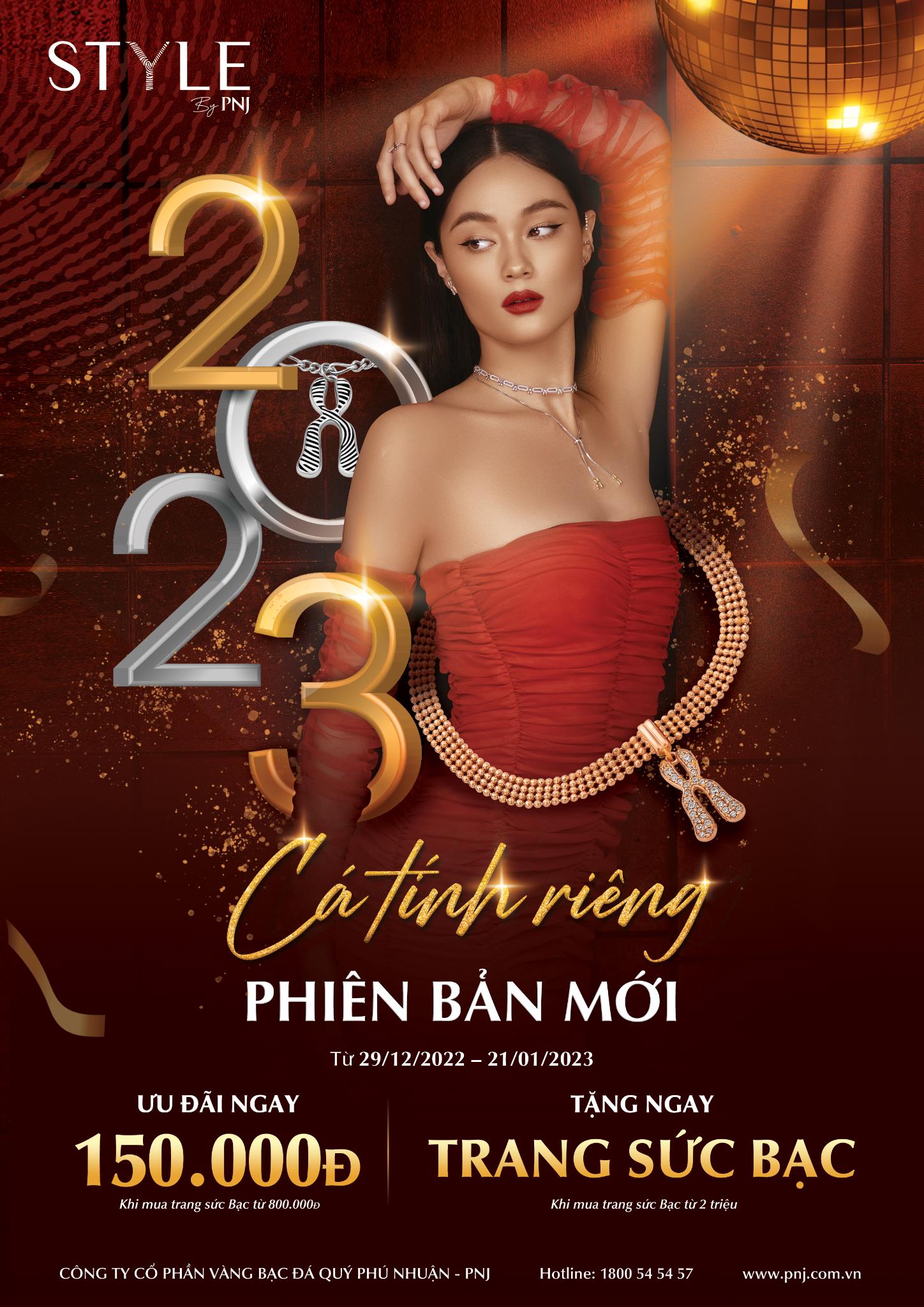 Biến hoá phiên bản cá tính năm mới cùng STYLE by PNJ - Ảnh 1.