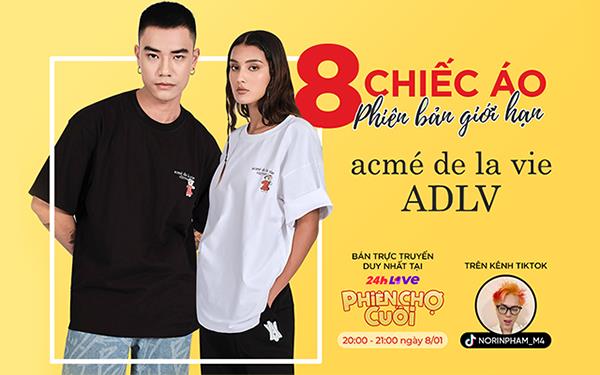 Độc nhất trên livestream Phạm Thoại, 8 chiếc áo ADLV phiên bản giới hạn được bán - Ảnh 1.