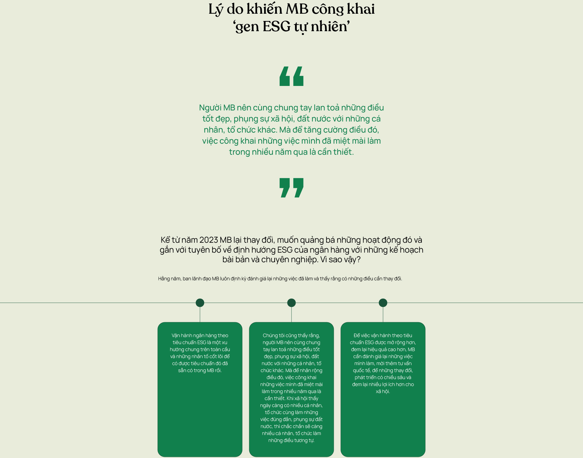 CEO Phạm Như Ánh tiết lộ ‘gen ESG tự nhiên trong máu người MB’ hình thành như thế nào? - Ảnh 4.