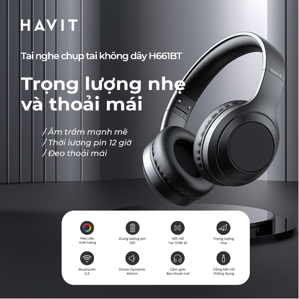 Top tai nghe Havit giá học sinh tại TGDĐ nhưng chất lượng không thể coi thường - Ảnh 2.