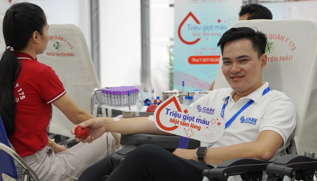 Tập đoàn Care Solutions tổ chức chương trình hiến máu nhân đạo - Ảnh 2.